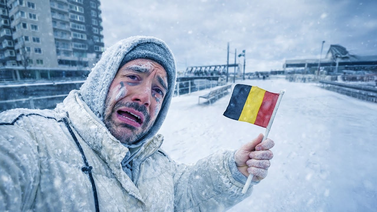 La neige à Bruxelles m’a mis à bout (personne n'était prêt) 🇧🇪