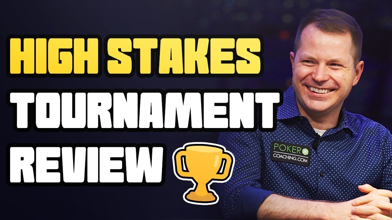 High Stakes Tournament Hand Review [MTT]