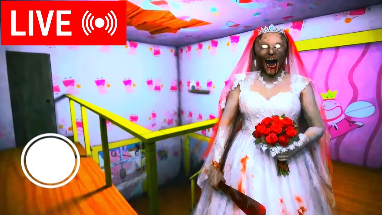 🎀🏠😱 peppa Granny Horror Game | Pink House Escape Challenge | Part 1”