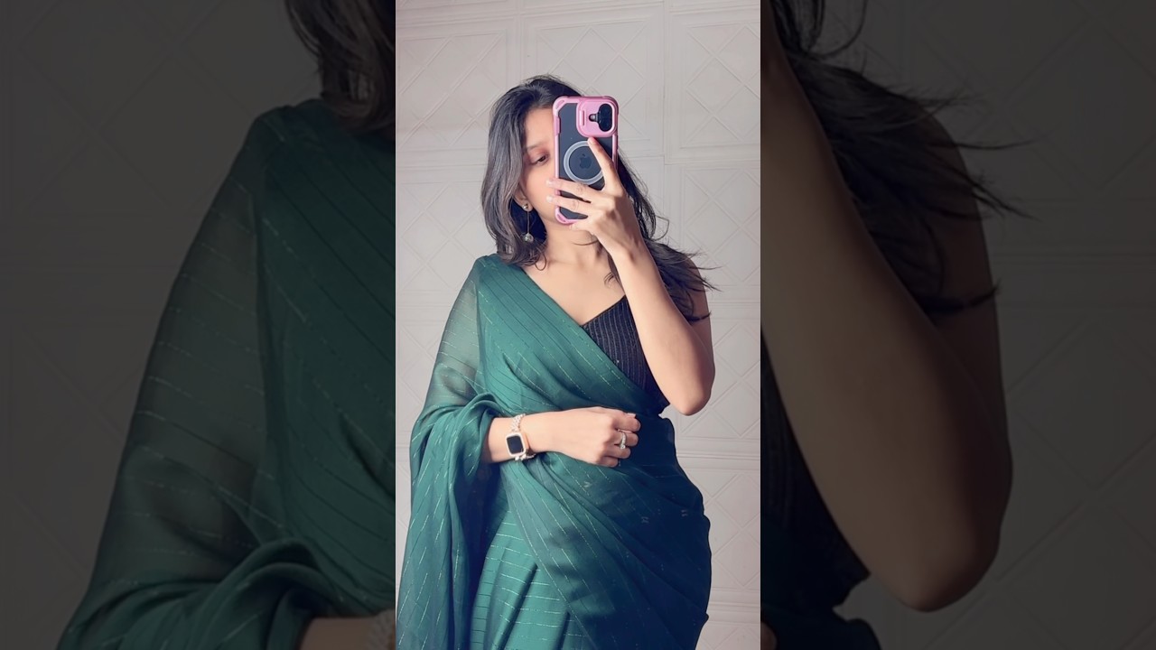 Amazon Farewell Saree Part -2 #youtubeshorts #amazonfinds #amazonsarees #farewellsaree
