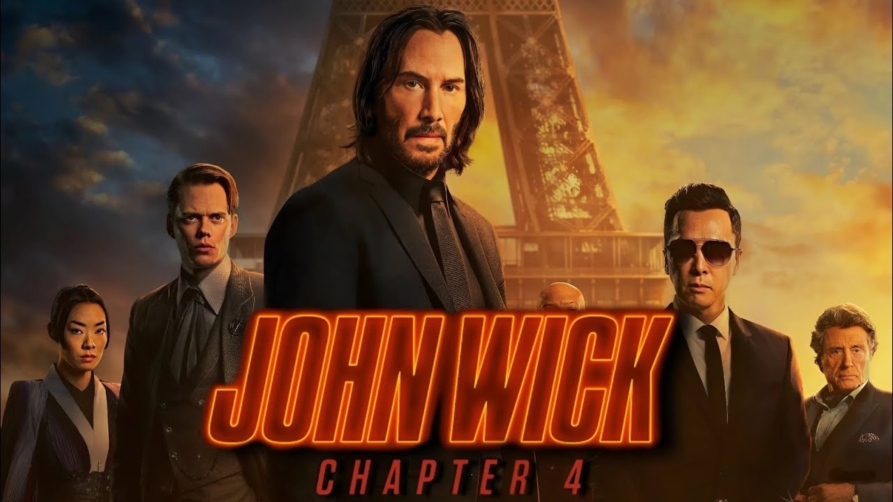 John Wick Chapter 4 : 2024 ACTION MOVIE : Keanu Reeves Donnie Yen, Bill Skarsg&aring;rd
