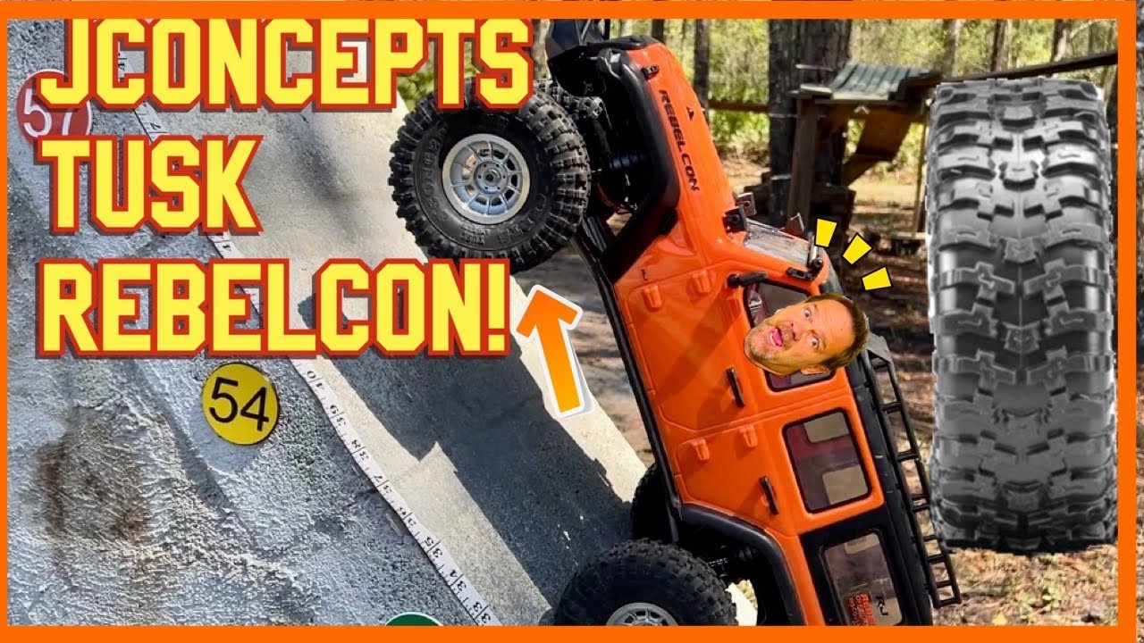JConcepts Tusk Tire Test with the Rebelcon