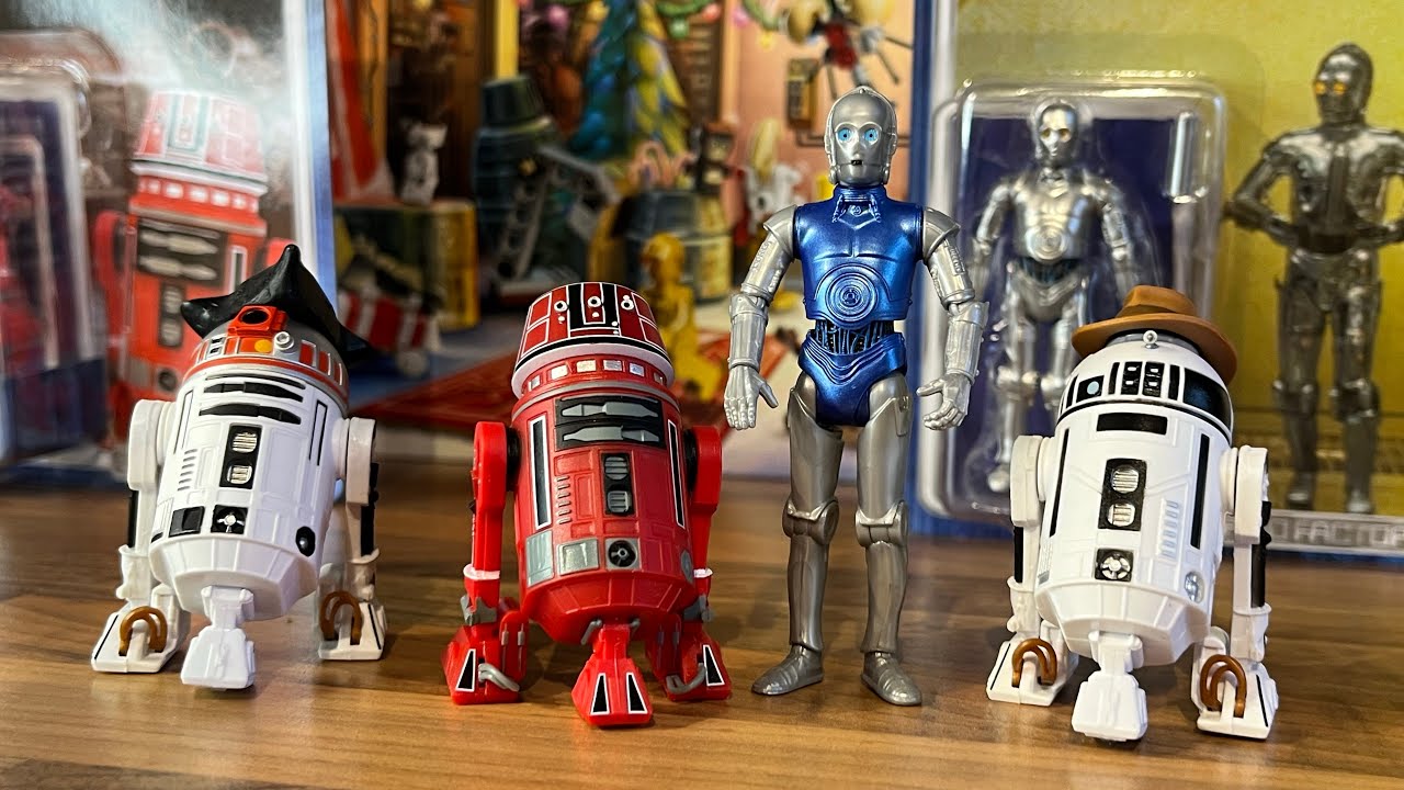 Дроиды Star Wars R5-K6 и TC-332 из магазина Disney Store | ОБЗОР