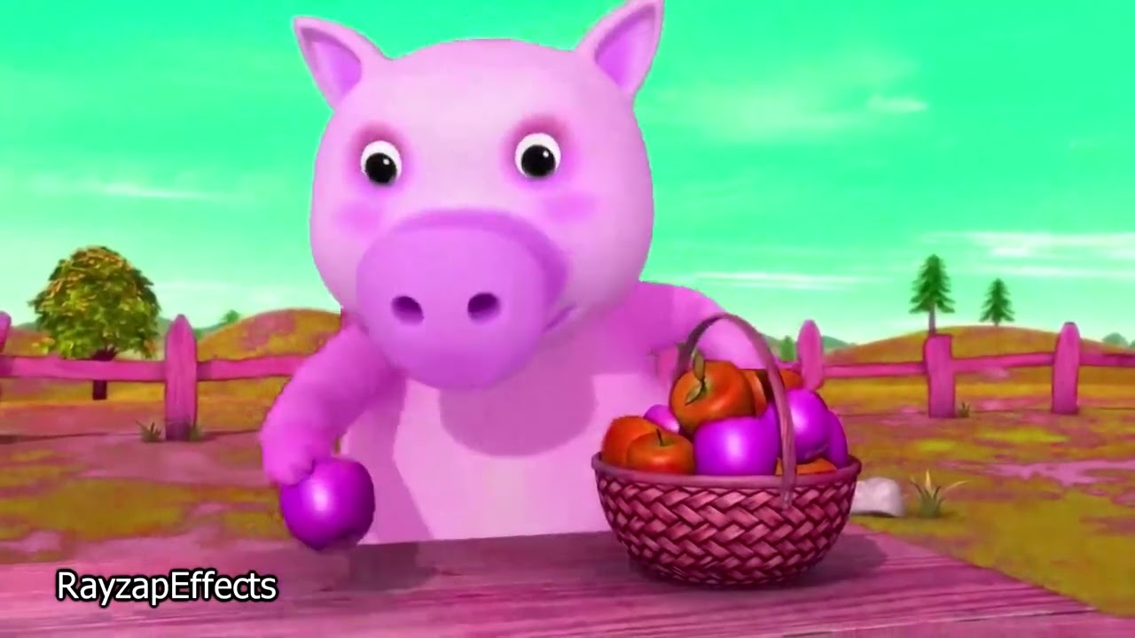 Little Baby Bum The Pig Eats an Apple Effects Sponsored By Preview 1982