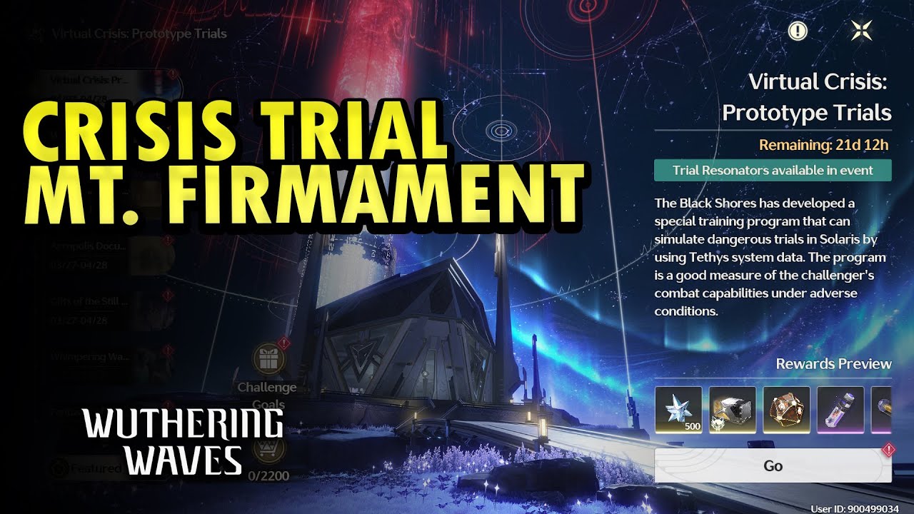 Crisis Trial : Mt. Firmament | Wuthering Waves