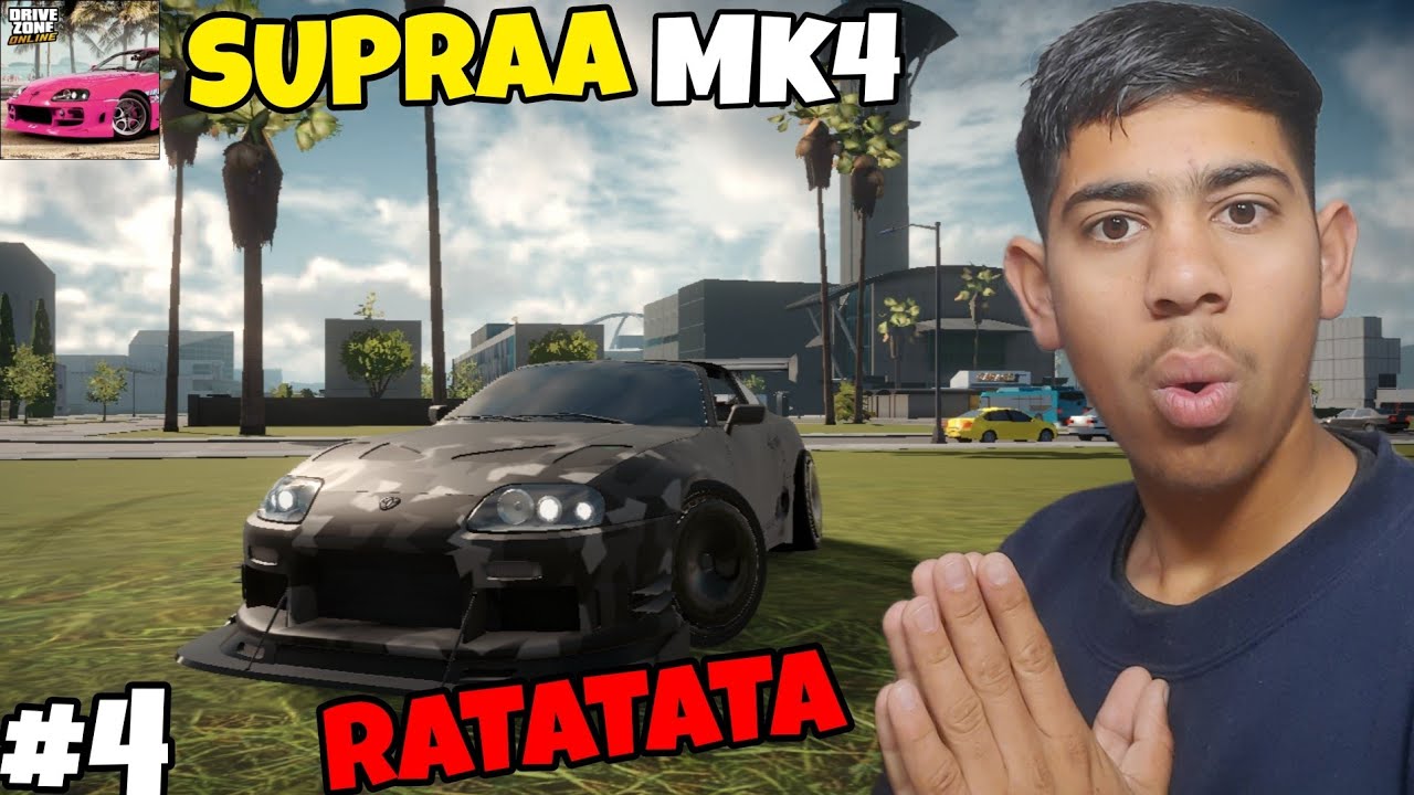 FINALLY I BOUGHT SUPRA MK4 MAX 🥵 RATATATA🔥IN DRIVE ZONE ONLINE GAMEPLAY IN HINDI #episode4