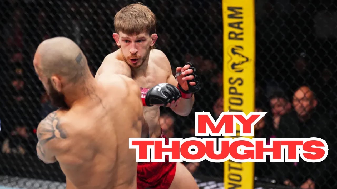 Arnold Allen Talks UFC 324 Loss