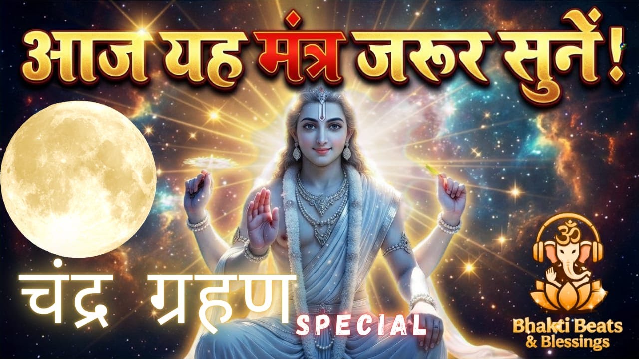 Chandra Grahan LIVE 🌕 Moon Mantra for Peace, Mind Power & Blessings