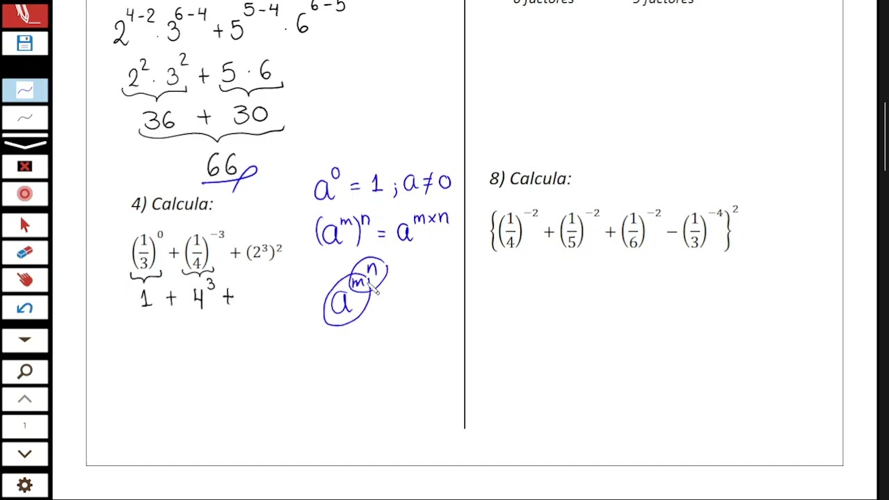 Potenciación II - Práctica