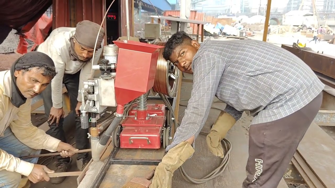 Awesome view SAW welding machine good quality of welding done by this machine..