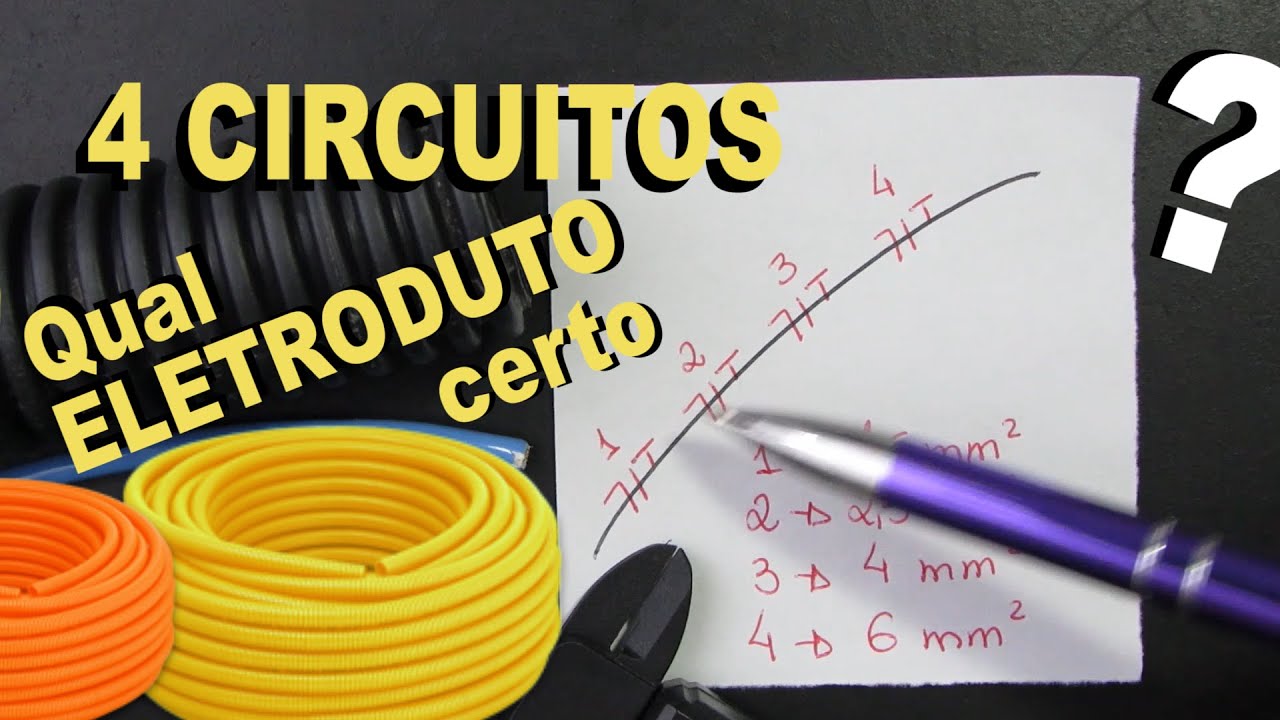 Como calcular o ELETRODUTO CERTO - Passo a passo