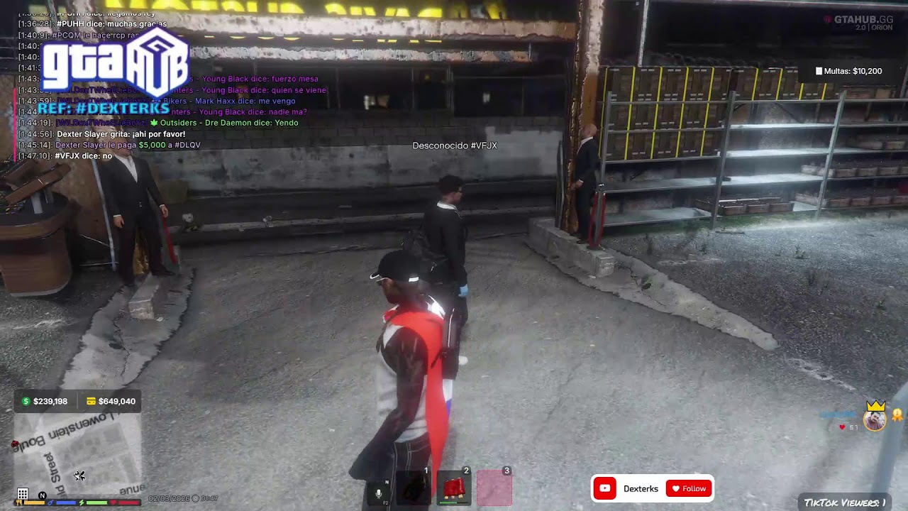 [GTAHUB] SALIMOS A RODAR CON LA PANDILLA | DEXTER SLAYER