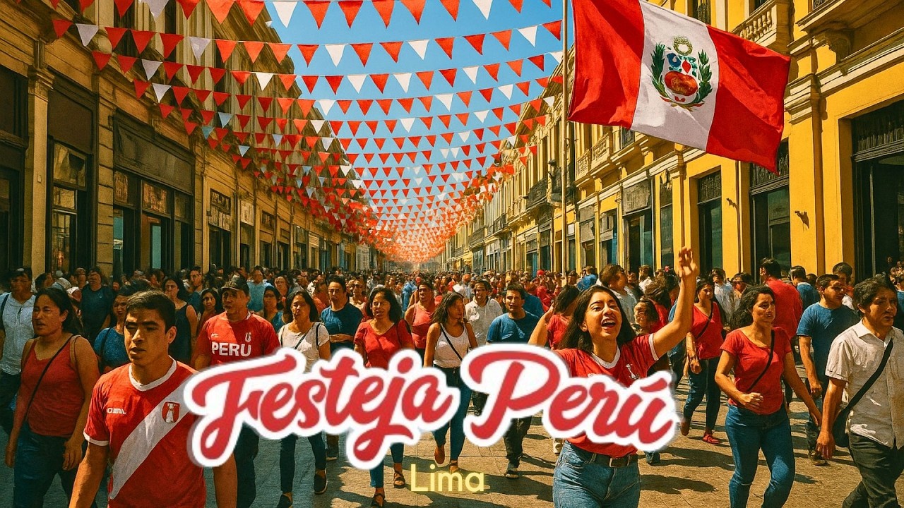 🇵🇪 Independence Day in Lima Peru 2025  : Streets of Lima, Miraflores & Beyond Come Alive! (4K)
