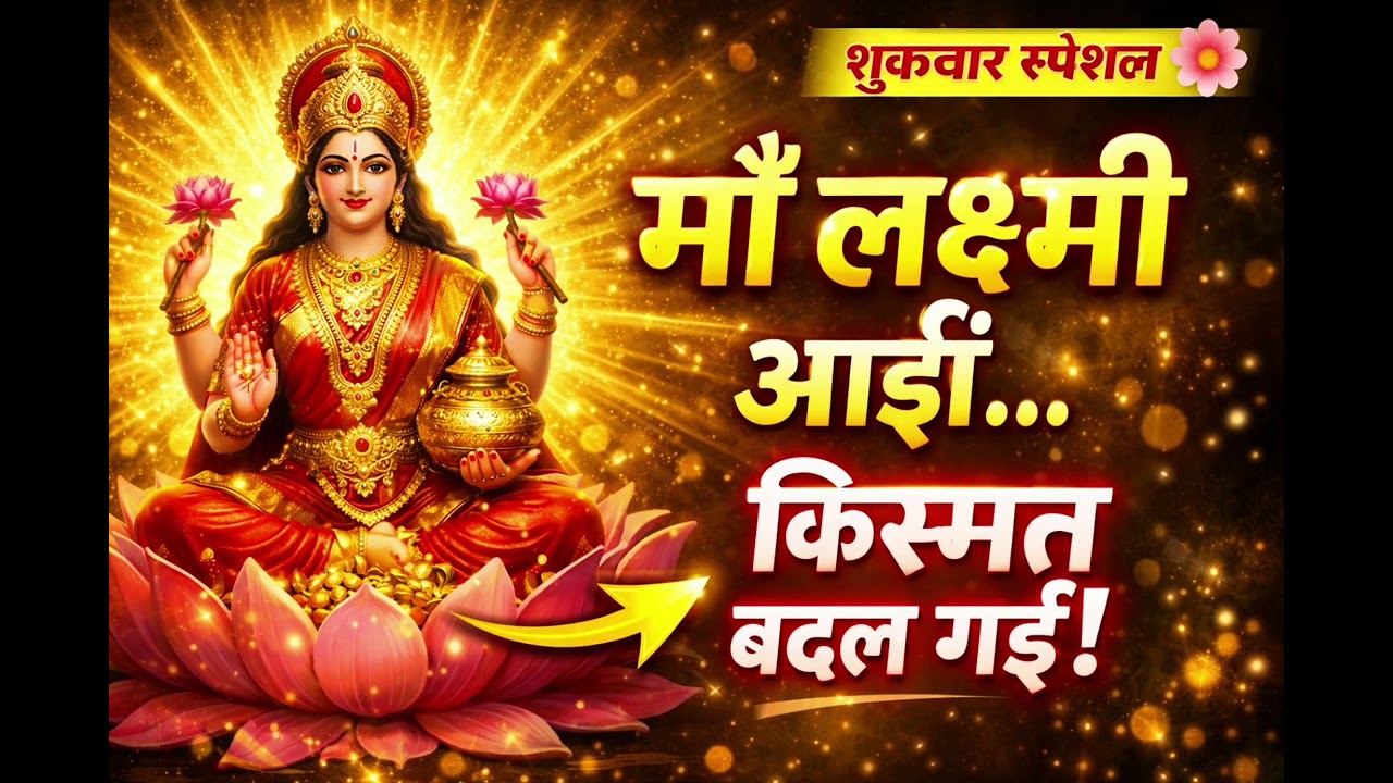 जिस घर में ये भजन बजा… वहाँ माँ लक्ष्मी ठहर गईं🙏🙏🕉🚩🚩