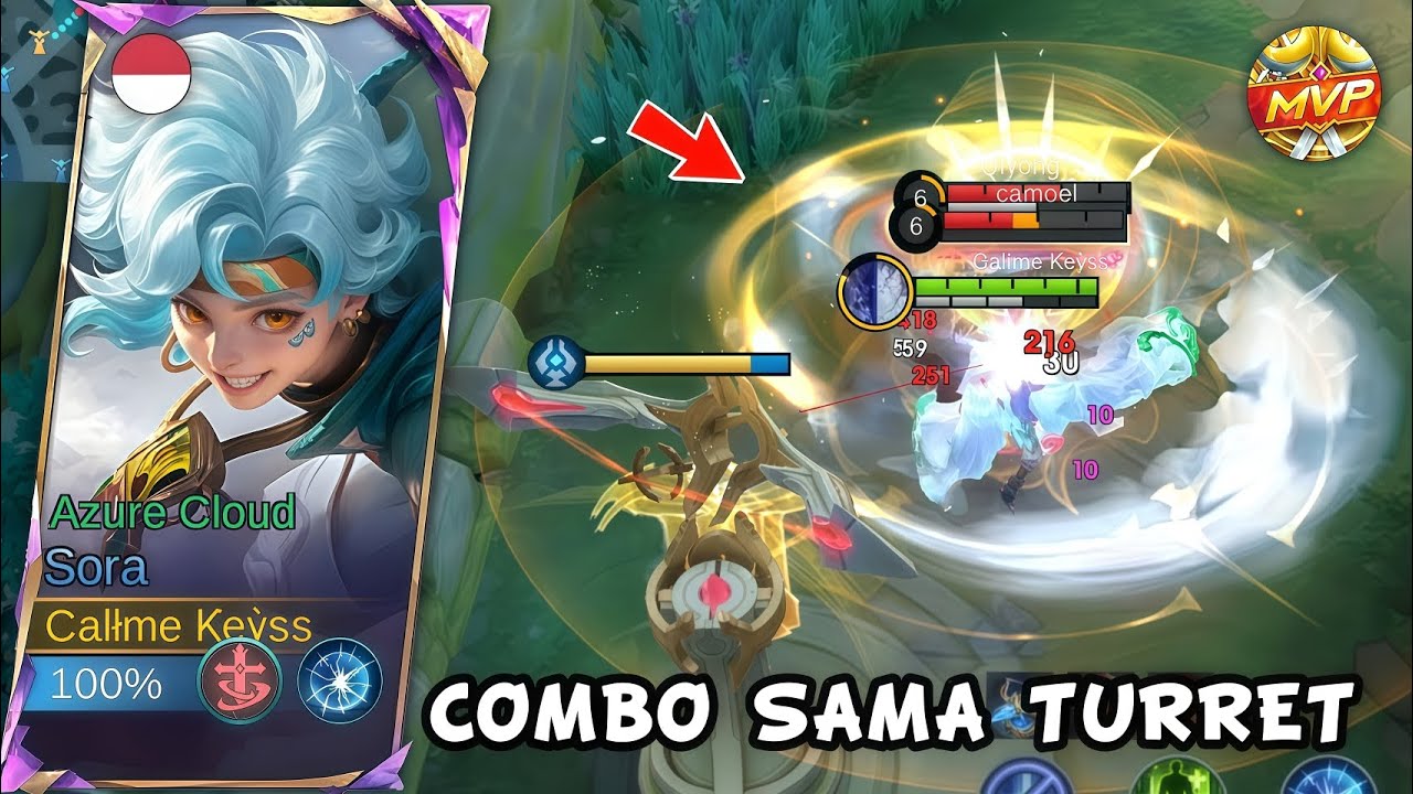 TERNYATA INI TRICK SORA PALING SEDERHANA YG BISA  BIKIN LAWAN JADI KESEL | SORA MLBB