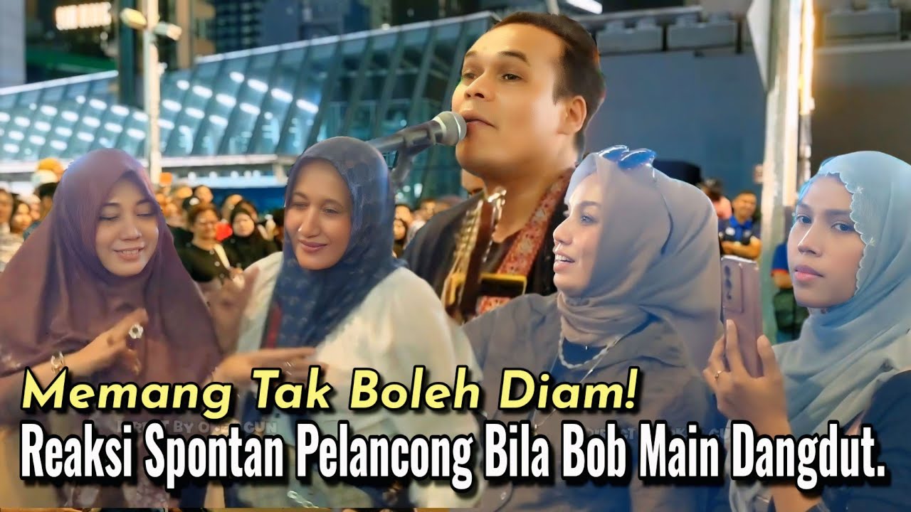 Ingat Bob Main Lagu Biasa Je.. Sekali Dangdut Keluar, Penonton Terus Menari Sakan!