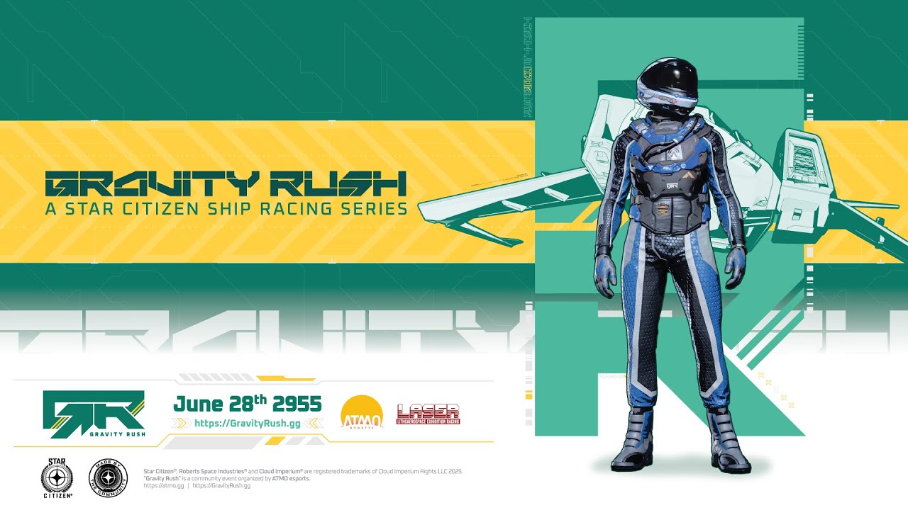 GRAVITY RUSH | A #starcitizen Ship Racing League - ROUND 3