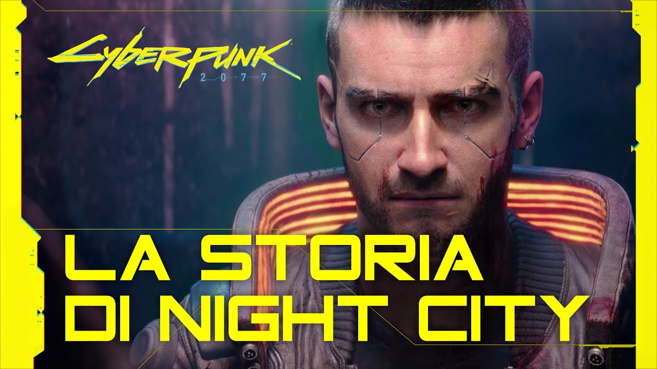 LA STORIA DI NIGHT CITY raccontata da V - Cyberpunk 2077 feat Federico Viola [NO SPOILER]