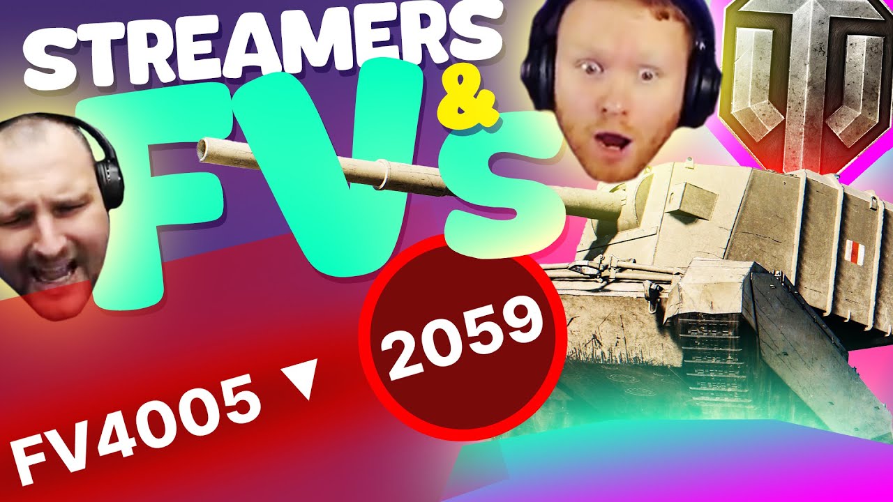 Streamers vs FV4005 / FV215b (183) Compilation Ep. 04 - World of Tanks Funny Moments