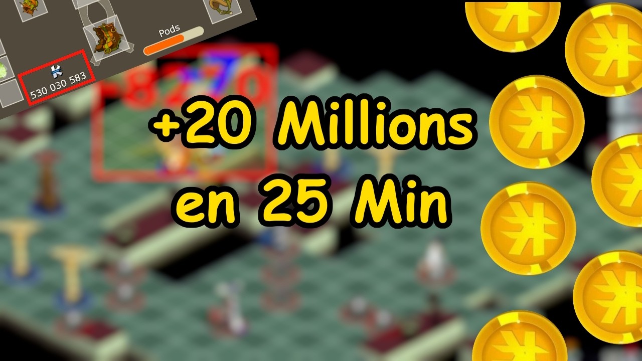 MA MEILLEURE SESSION FARM 2026 - DOFUS RETRO