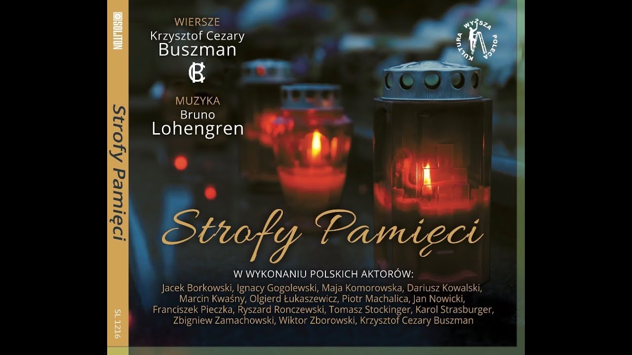 Zza samego grobu - wiersz Krzysztof Cezary Buszman ( czyta Jacek Borkowski, muzyka Bruno Lohengren )