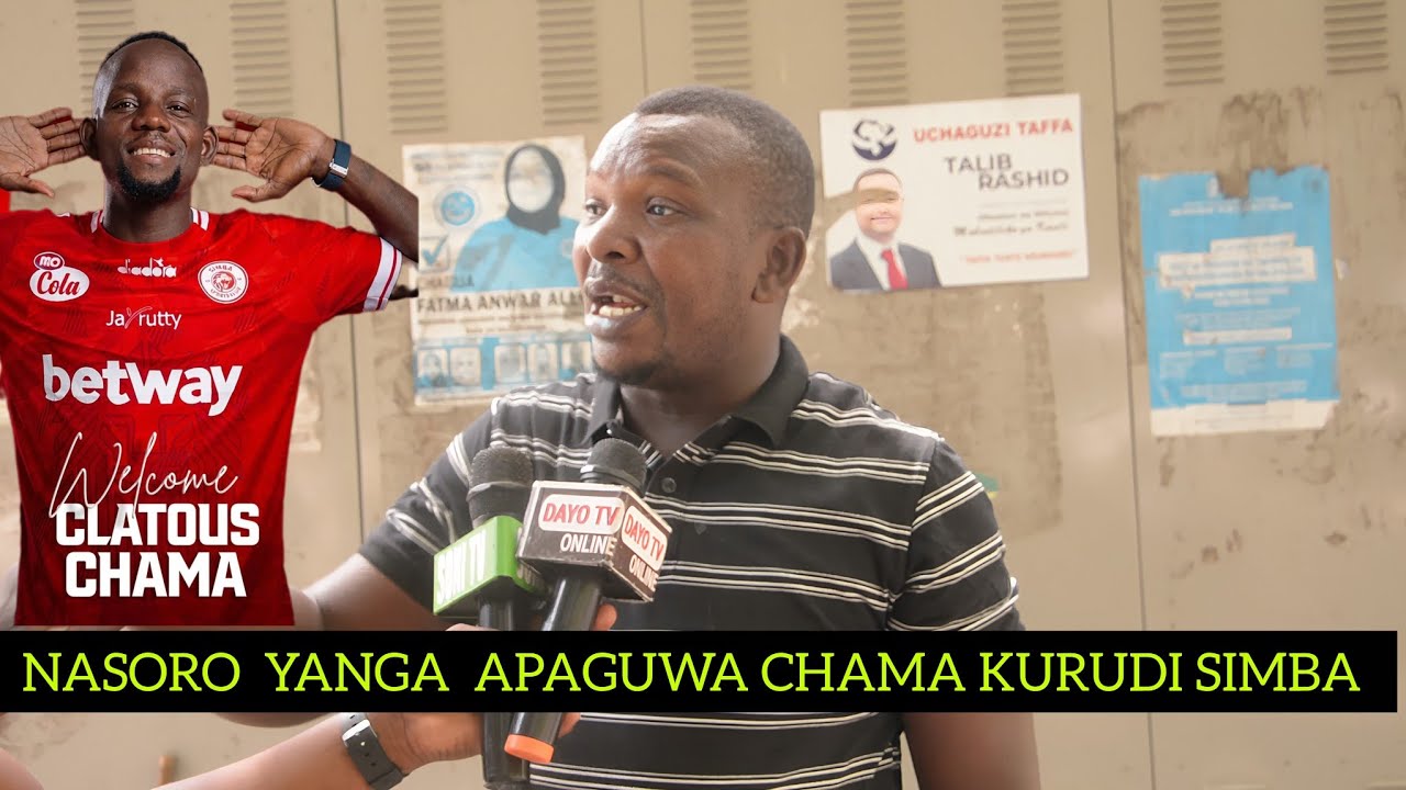 NASORO YANGA  ACHAFUKWA  USAJILI WA CHAMA  KURUDI SIMBA  WAMEPOTEA SIMBA 