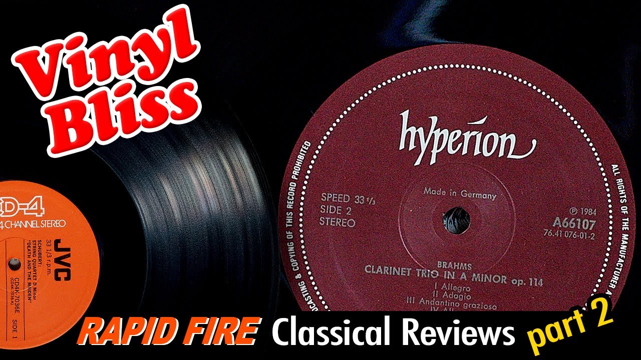 Vinyl Records Reviews. Classical Audiophile Rapid: Part 2