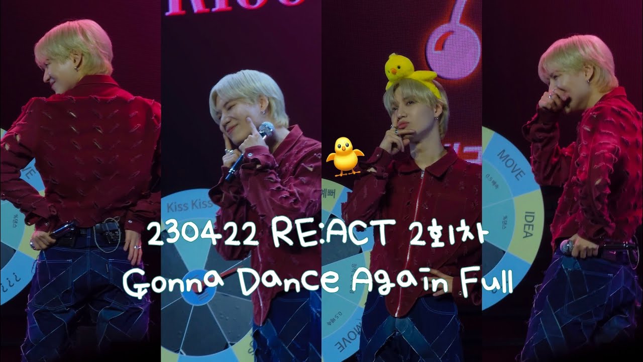 [4K] 220423 샤이니 태민 RE:ACT 2회차 Gonna Dance Again FULL