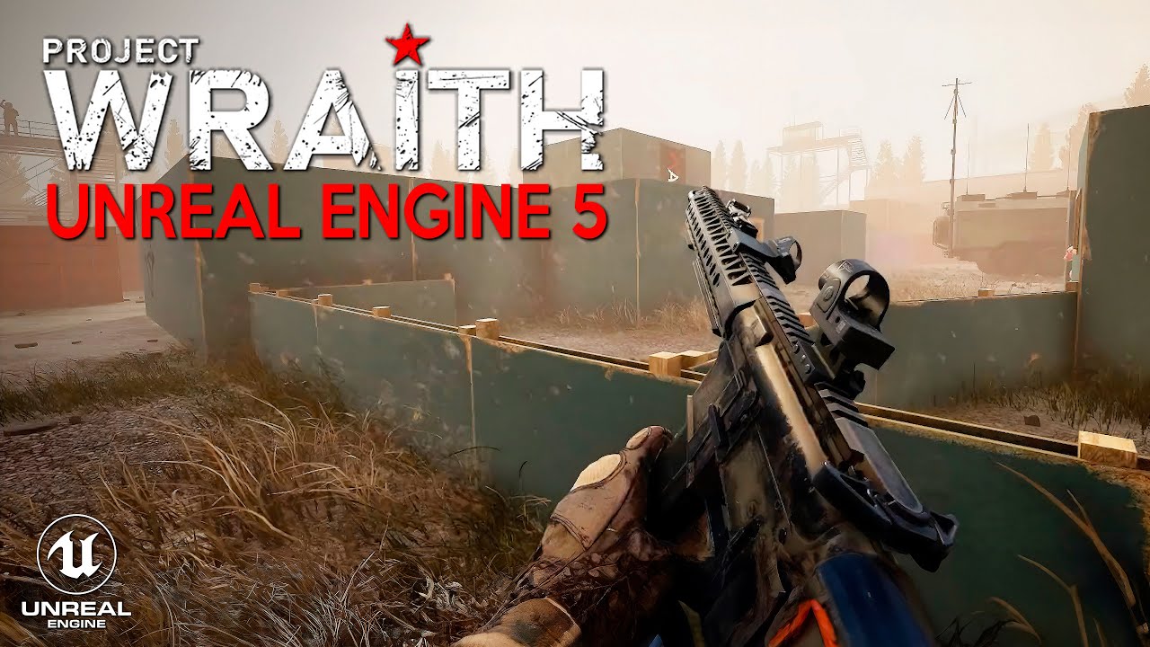 PROJECT WRAITH First Gameplay in UNREAL ENGINE 5 | New Call of Duty with Realistic Graphics 4K 2023
