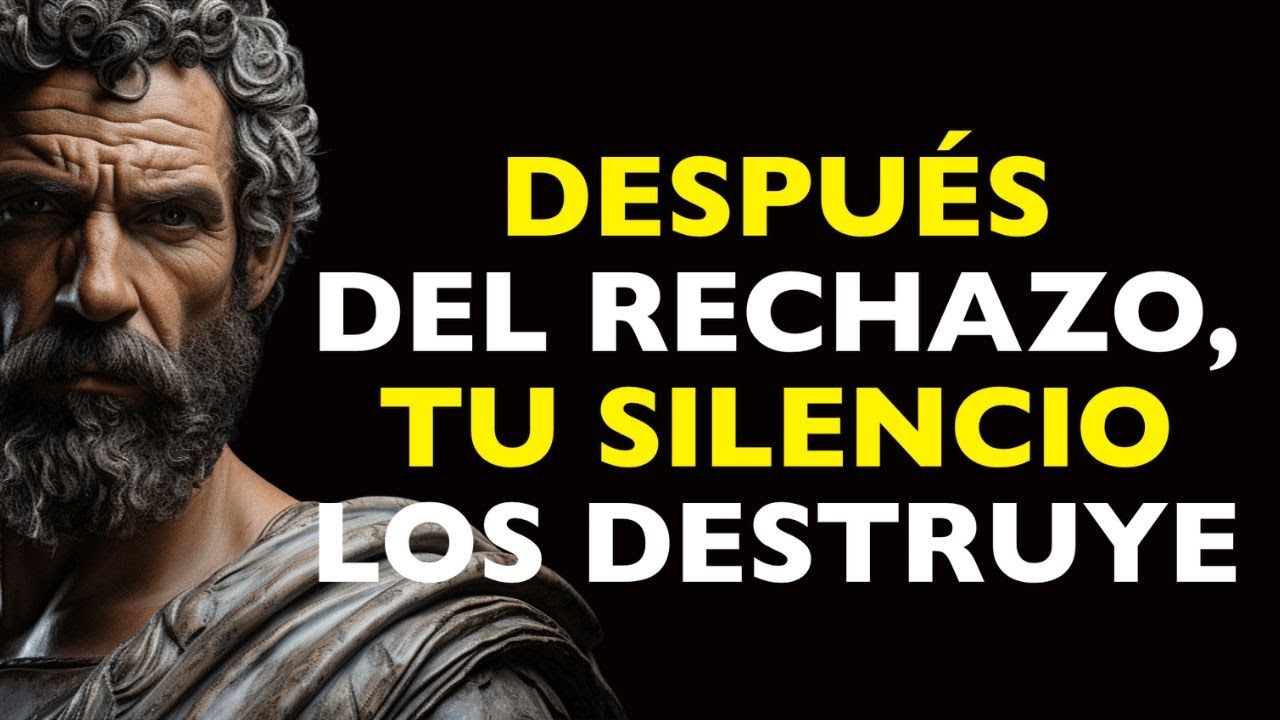 Ve en SILENCIO y deja que tu AUSENCIA hable más fuerte que las PALABRAS | Estoicismo
