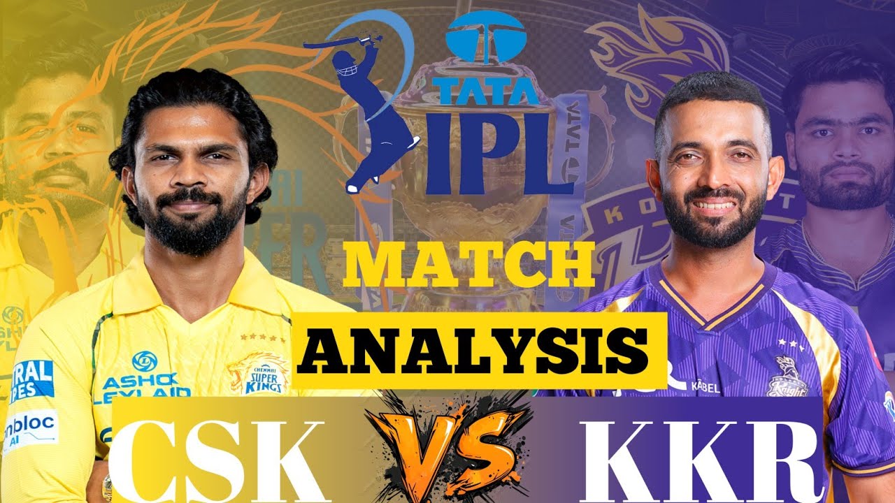CSK vs KKR Match Highlights 2026 🔥 CSK Won by 32 Runs | Full Match Analysis