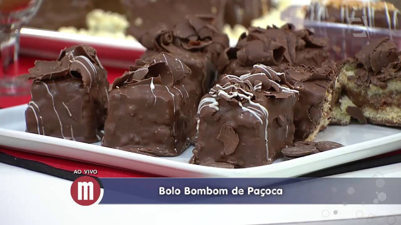 Mulheres - Bolo bombom de paçoca (09/11/2015)