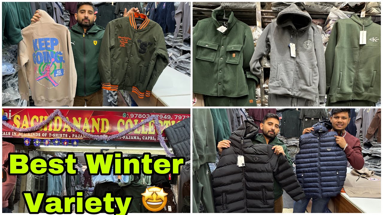 🤩Wholesale Winter jackets Hoodies Lowers New Ac Market Ludhiana Premium Variety