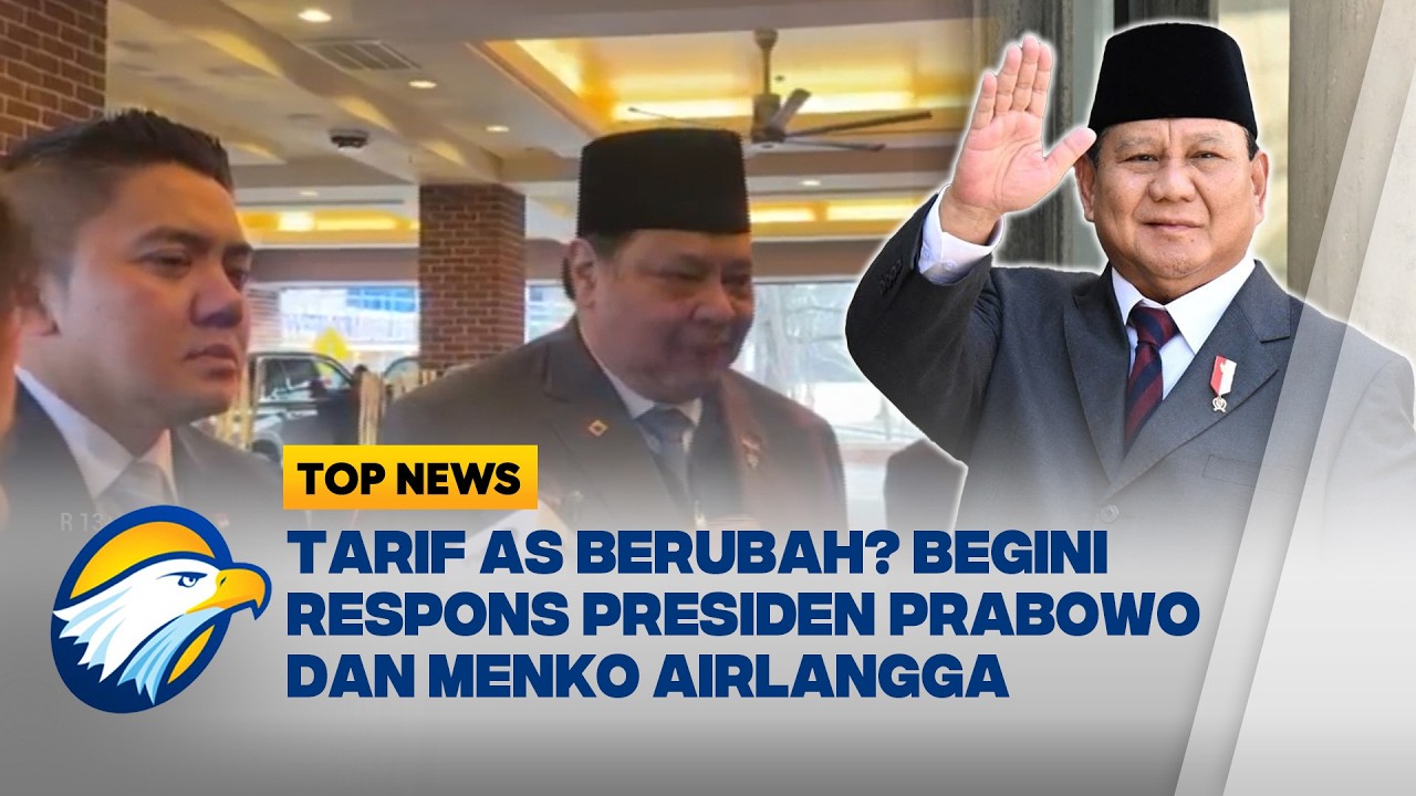 TOP TOPIC - Tarif AS Berubah? Presiden Prabowo Siapkan Taktik Hadapi AS [Top News]