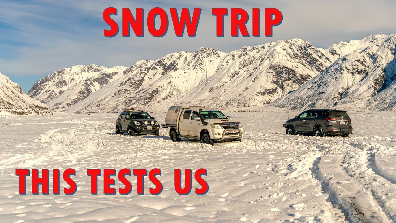 South Canterbury four Wheel Drive Club Snow Trip 2025