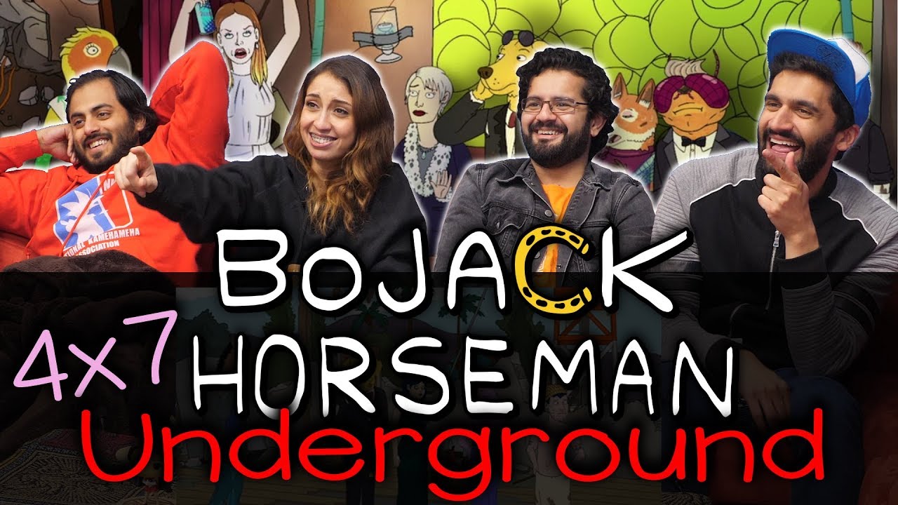 BoJack Horseman - 4x7 Underground - Group Reaction