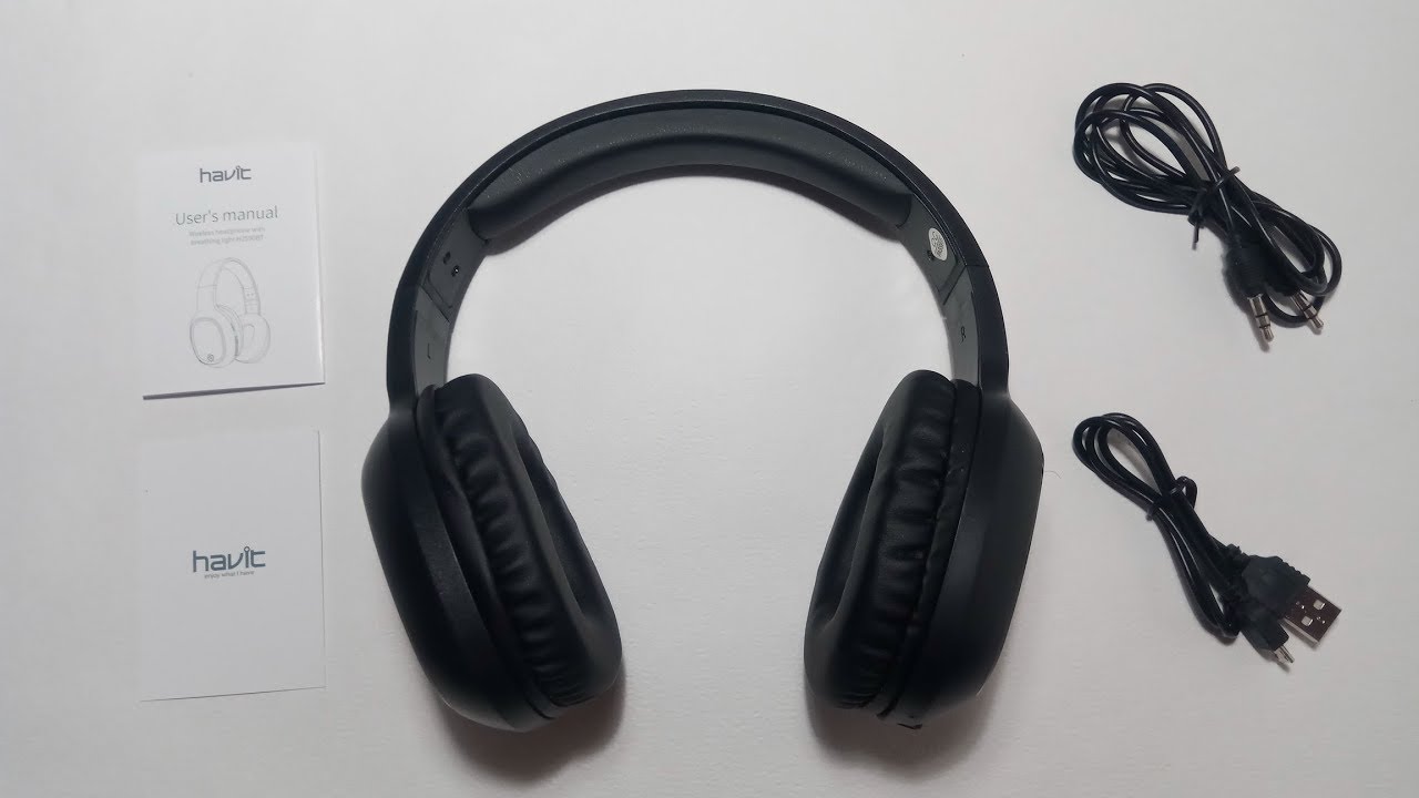 Наушники беспроводные Bluetooth HAVIT H2590BT black