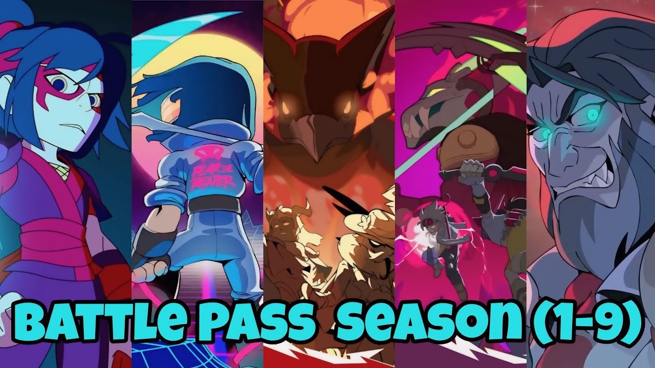 All Brawlhalla Battle Pass Trailers (Season 1-9)
