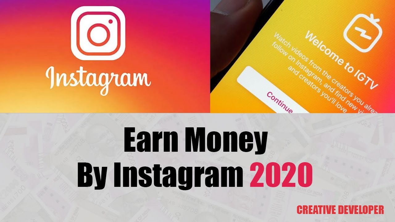 Earn Money from instagram 2020 || Online earning || Earning from home || Instagram