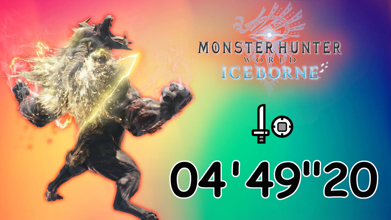 MHW:I(PC) Tempered Furious Rajang | Sword and Shield | 04'49