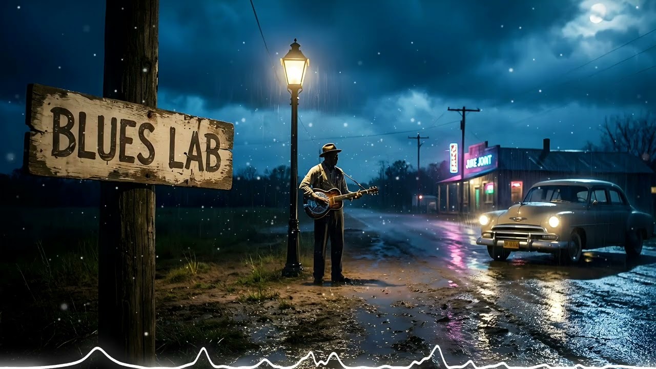 Midnight Crossroads - Dark Cinematic Blues (Official Audio)