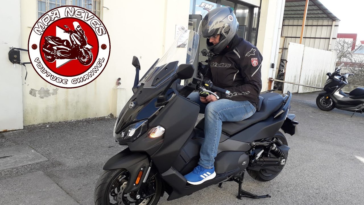 Apresentação e teste da Sym Maxsym tl 500