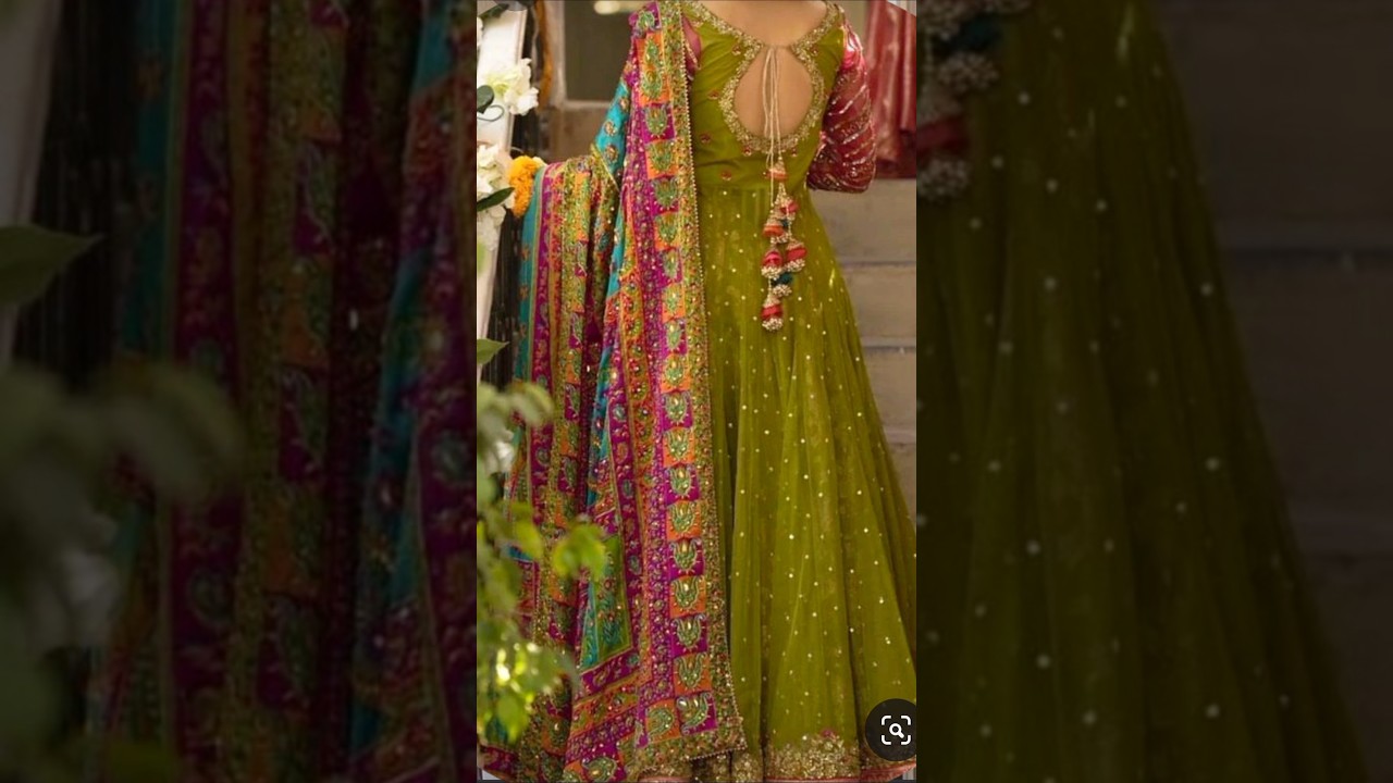 beautiful heavy work anarkali suit for party wear 😍👌#shorts #viral #dress