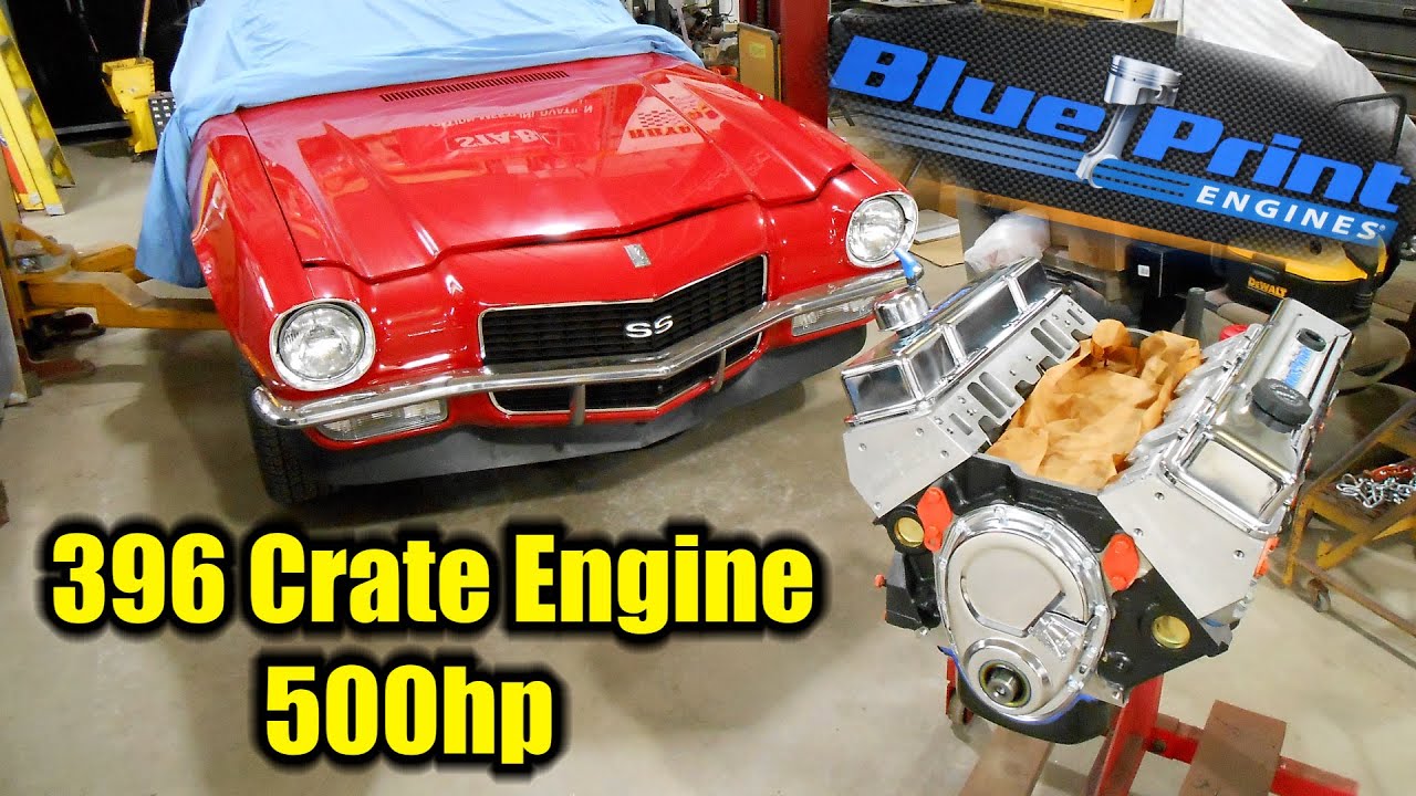 70 Camaro SS BluePrint 396 Crate Engine Intro