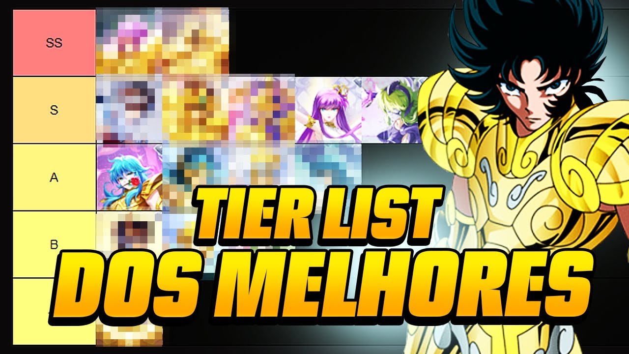 TIER LIST DOS PRIMEIROS DIAS &mdash; QUEM S&Atilde;O OS MELHORES? | Saint Seiya EX