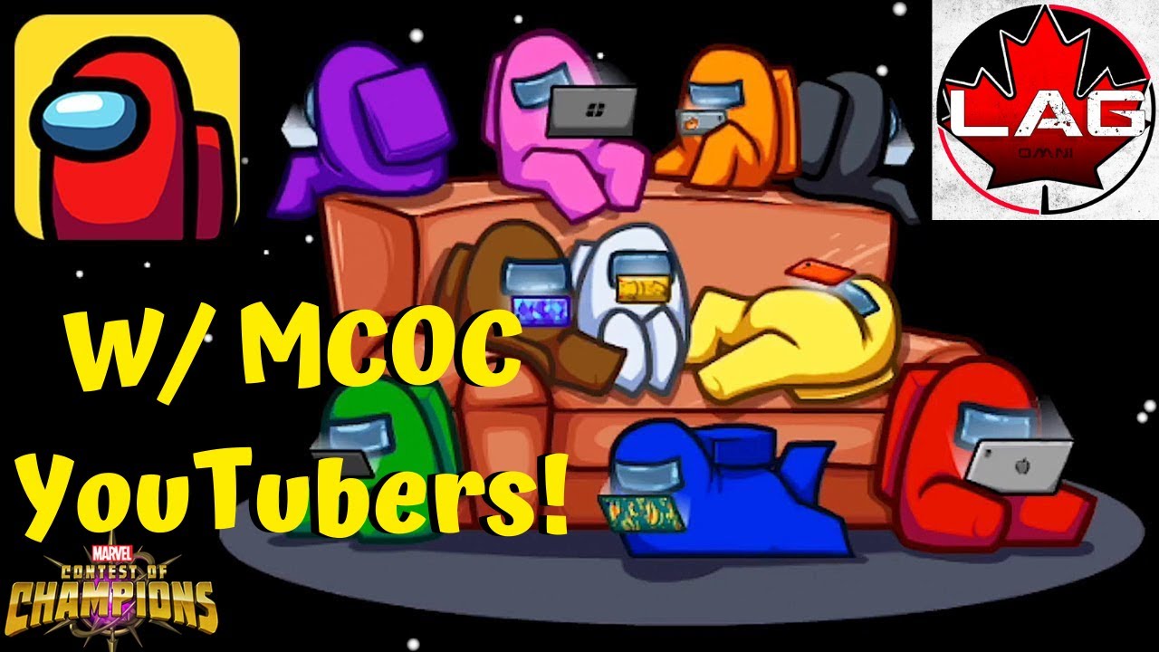 Among Us With MCOC YouTubers! Hector/CapBay/Pete/Doolie! Back To Back Imposter Rounds!