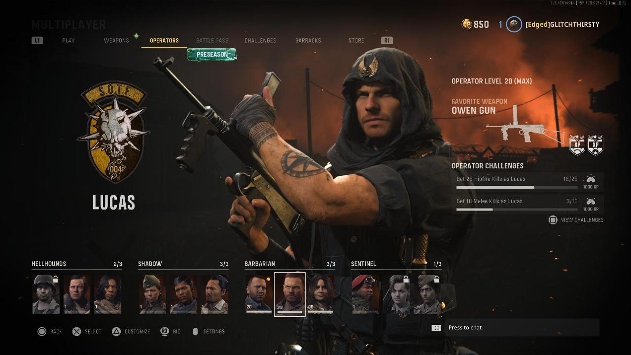 Cod Vanguard Reviewing Operators and Explaining how Operator Double Xp Works