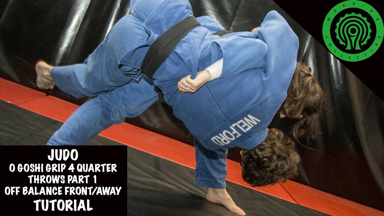 Judo O Goshi Grip 4 quarter throws part 1 Tutorial