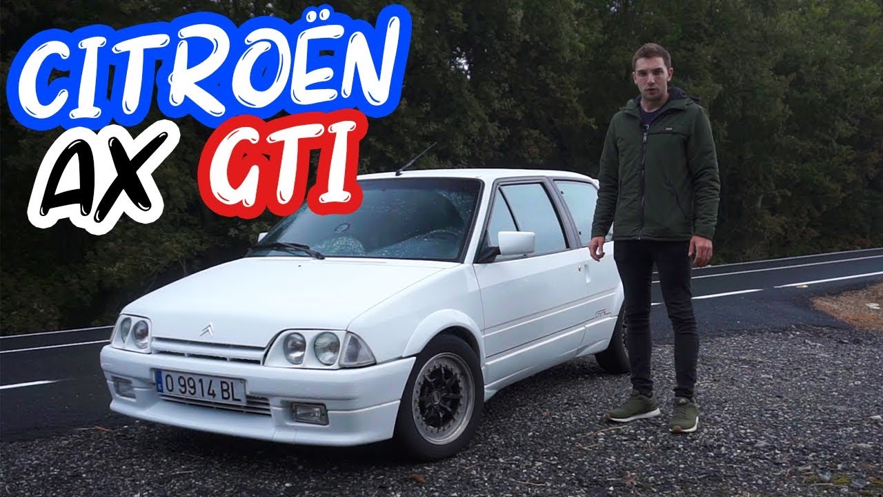 PRUEBA CITROËN AX GTI -  EL pequeño DEPORTIVO Francés que conquistó tantos corazones racing