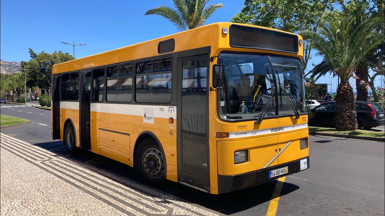 *LOUD AXLES* 54-80-MA (173) Volvo B9M Camo Camus (Horarios Do Funchal)